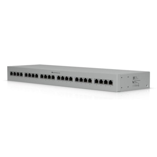 Limitador de tensión Ubiquiti UACC-ETH-SP-Panel-24 24 puertos RJ45 10 Gbps montaje en rack