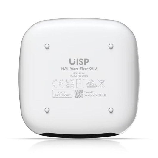 Convertidor de red Ubiquiti WaveFiber ONU hasta 2,5 Gbps, PoE, SC/APC, 20 km