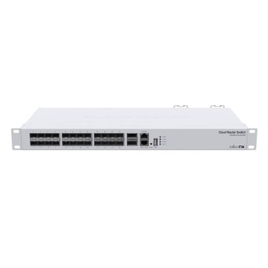 Switch Mikrotik CRS326-24S+2Q+RM 24 SFP+ 2 QSFP+ 40 Gbps L3 Rack 1U