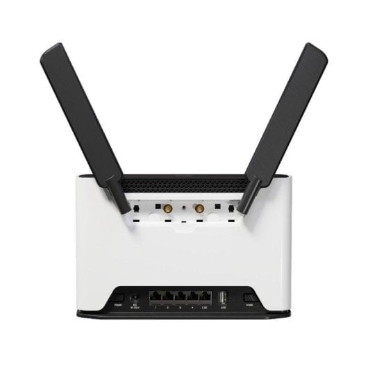 Router Mikrotik Chateau LTE18 AX Wi-Fi 6 4G Dual Band 2,5G LAN SIM USB Blanco