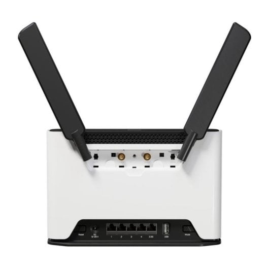 Router Mikrotik Chateau LTE18 AX Wi-Fi 6 4G Dual Band 2,5G LAN SIM USB Blanco