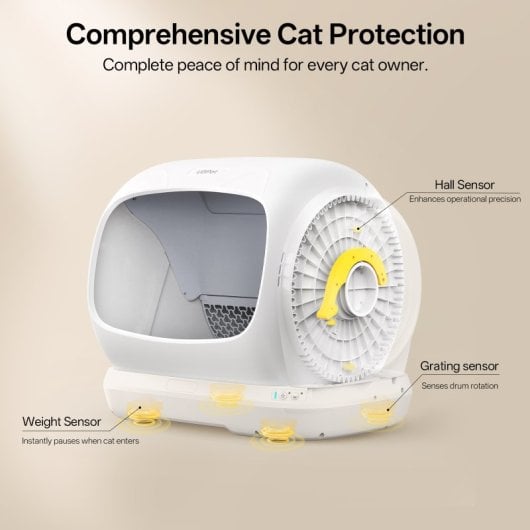 Ubpet C41 Smart Cat Litter Box XXXL