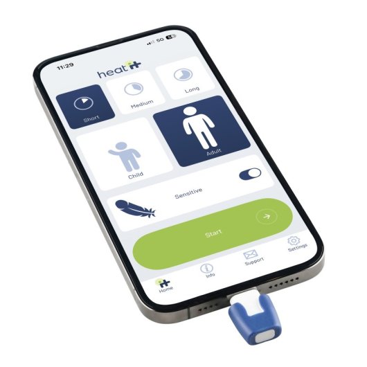 Heatit Dispositivo para Picaduras de Insectos con tu Smartphone USB-C