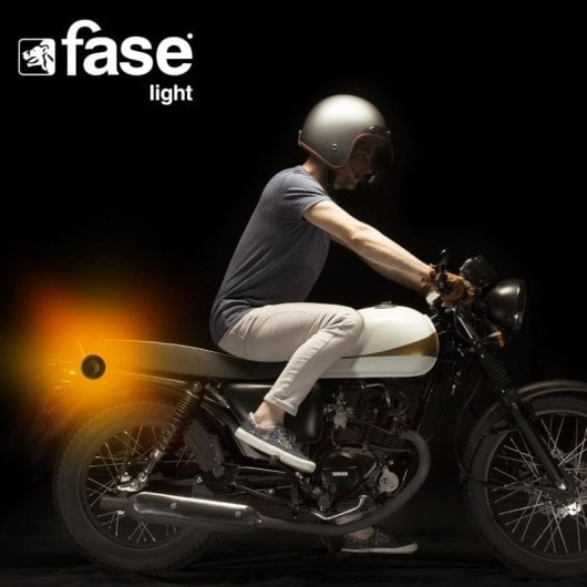 Fase Light Baliza V16 Homologada DGT con Geolocalizador Negra