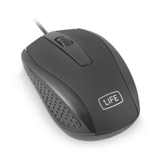 Ratón 1Life m:source USB 1000 DPI Negro Precisión Plug & Play
