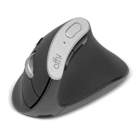 Rato Offy Vexi Vertical Wireless Bluetooth 4800DPI Preto 8 Botões