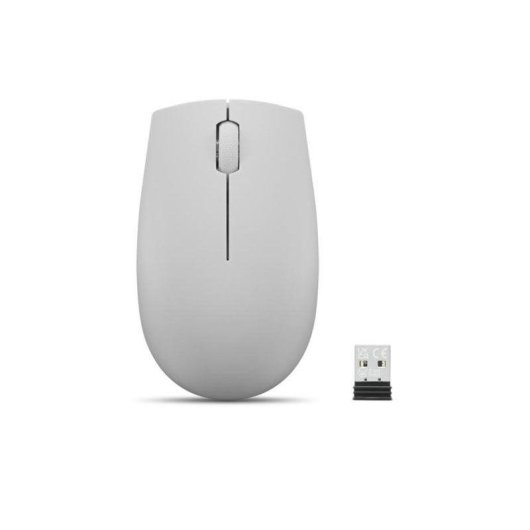 Ratón Lenovo GY51L15678 Inalámbrico RF 1000 DPI Gris Ambidiestro Ergonomía