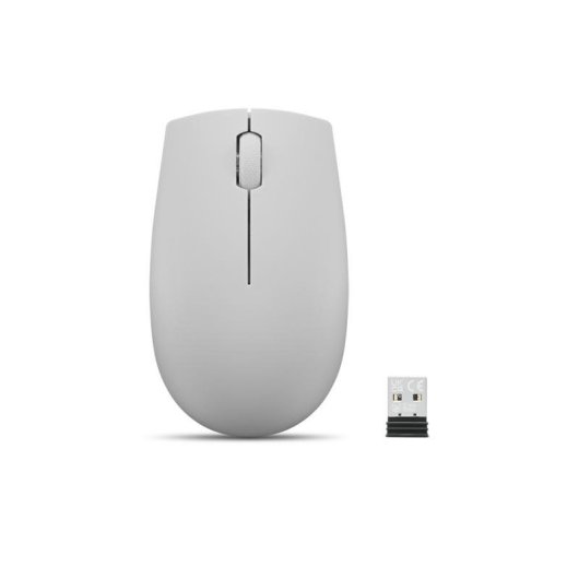 Ratón Lenovo GY51L15678 Inalámbrico RF 1000 DPI Gris Ambidiestro Ergonomía