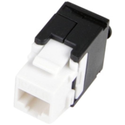 Módulo de conector de red Alantec MKB-U6-1 RJ-45 Hembra ABS Negro y Blanco
