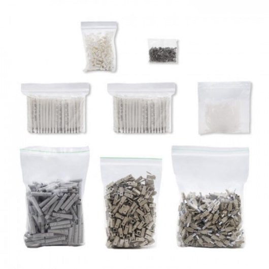 Conector de fibra óptica Qoltec 54434 LC Multimodo pack 200 unidades