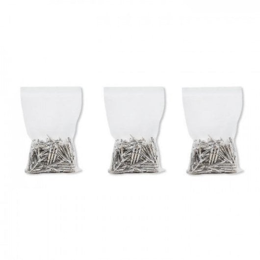 Conector de fibra ótica Qoltec 54435 ST Multimodo 200 unidades prata