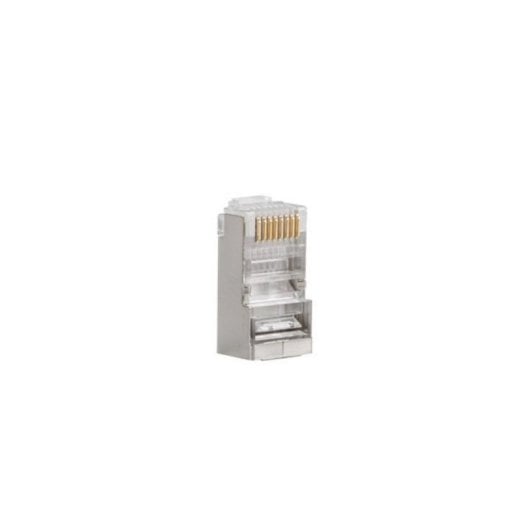 Conector Lanberg PLS-5000EZ RJ-45 blindado gris Cat5e paquete 100 piezas