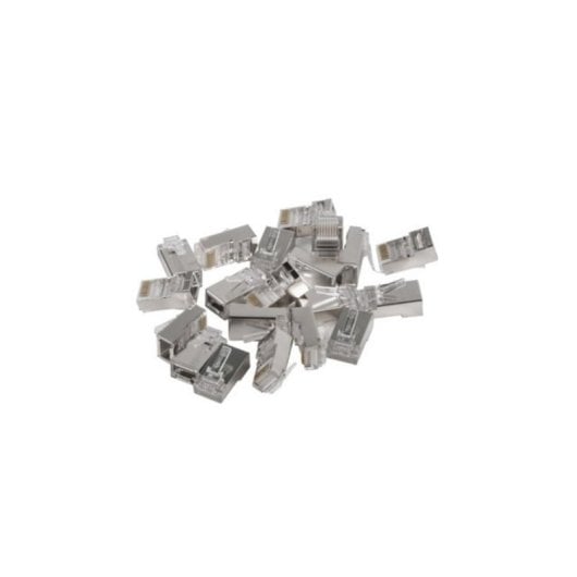 Conector Lanberg PLS-5000EZ RJ-45 blindado gris Cat5e paquete 100 piezas