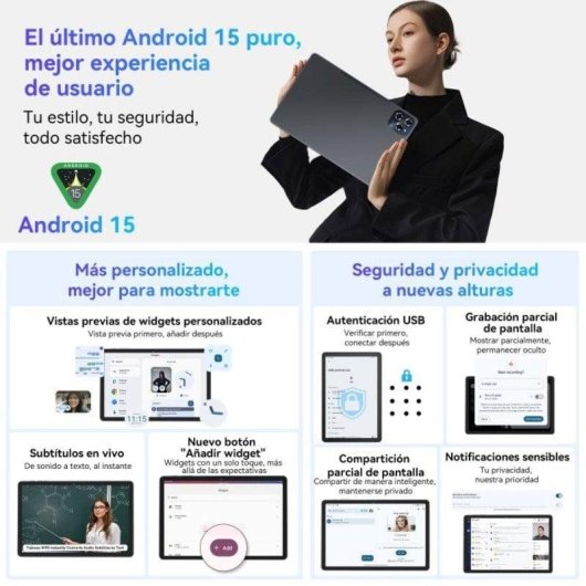 Tablet BestTab W90 WiFi + 4G 11" 24GB 256GB Cinzento