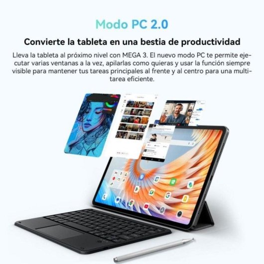 Tablet Blackview MEGA 3 4G 12,1" Grau 12GB RAM 256GB IPS-Display