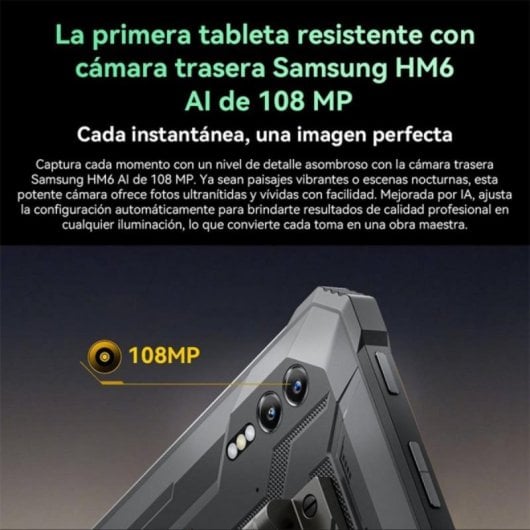 Tablet Blackview Active 10 Pro 11" 512GB 5G Wi?Fi Negro/Naranja