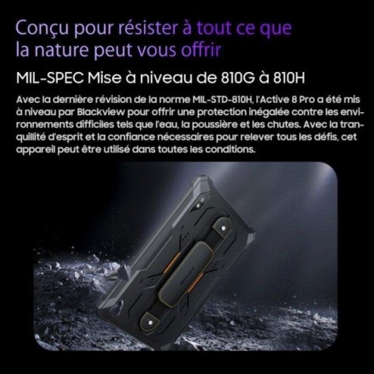 Tablet Blackview Active 8 Pro 4G 10,36" 8GB 256GB Naranja