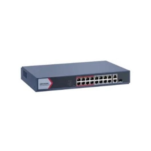 Switch gestionado Hikvision DS-3E1318P-EI/M 16 PoE 18 puertos Gigabit con protección avanzada