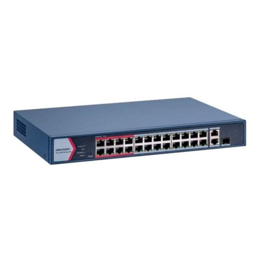Switch gestionado Hikvision DS-3E1326P-EI/M 26 puertos PoE Fast Ethernet y SFP rack