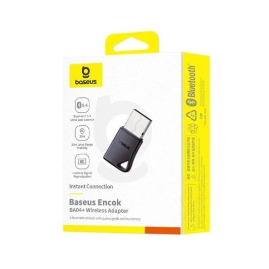 Adaptateur Bluetooth Baseus Encok BA04 USB Connectivité 20 m Windows