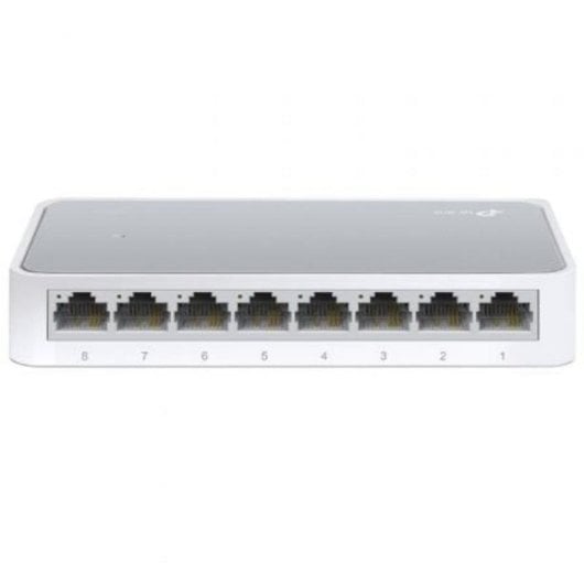 Switch TP-Link TL-SF1008D 8 ports Fast Ethernet blanc, montage mural