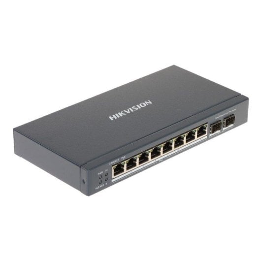 Switch Hikvision DS-3E1510P-SI 8 Puertos Gigabit PoE+ Gestionado L2 Metalico