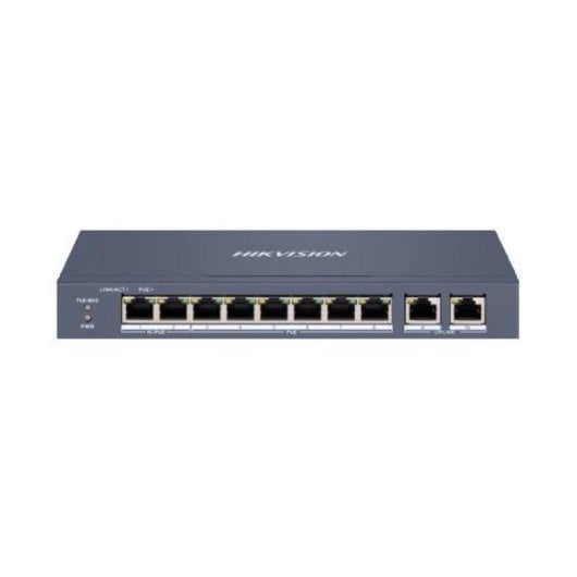 Conmutador Hikvision DS-3E11010HP-EI 10 Puertos Gigabit Hi-PoE Gestionado IP40 metálico