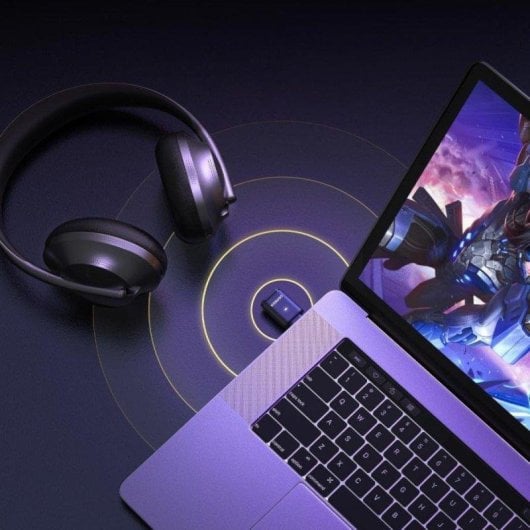 Adaptador Bluetooth Ugreen BT501 USB-C aptX HD para audio sin latencia