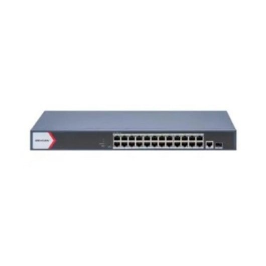 Switch Hikvision DS-3E1526P-EI 26 puertos Gigabit PoE+ 370W gestión cloud