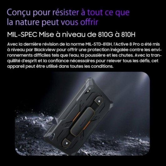 Tablet Blackview Active 8 Pro 4G 10,36" 8GB 256GB Negro