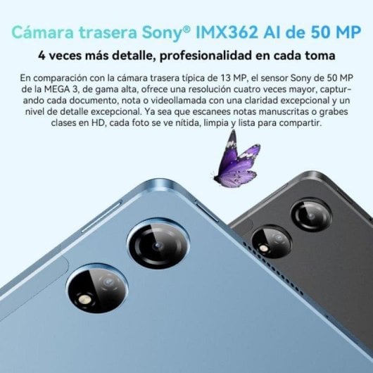 Tablet Blackview Mega 3 12,1" 256GB 4G 8800mAh Android 15 Gris