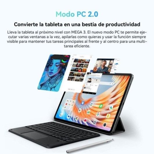 Tablet Blackview Mega 3 WiFi + 4G 12,1" 12GB 256GB Gris