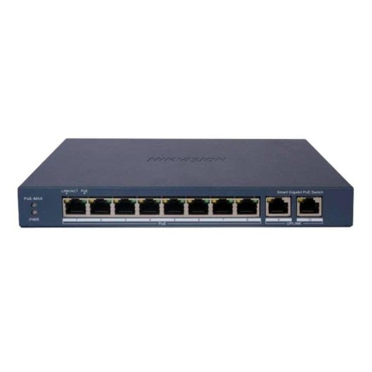 Switch Hikvision DS-3E1510P-EIV2 10 Ports Managed PoE 110W 8x PoE 2x Uplink