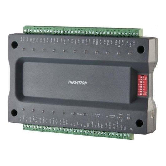 Controlador de ascensor Hikvision DS-K2210 16 relés TCP/IP 12 V gris avanzado
