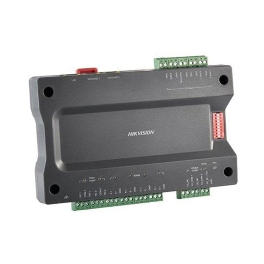 Controlador de ascensor Hikvision DS-K2210 16 relés TCP/IP 12 V gris avanzado