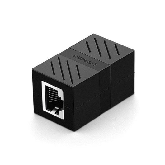 Connettore Ugreen NW114 RJ45 Hembra/Hembra Cat7 Nero 1 Pezzo