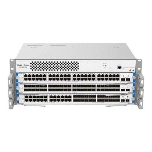 Commutateur modulaire Ruijie Reyee châssis L3 144 GE 48 SFP+ évolutif