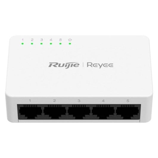 Switch Ruijie RG-ES05F 5 ports Ethernet 4x100 Mbps Plug and Play