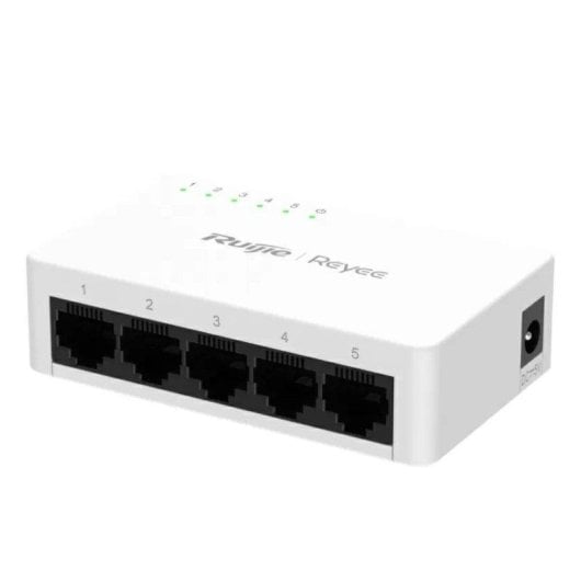 Switch Ruijie RG-ES05F 5 ports Ethernet 4x100 Mbps Plug and Play