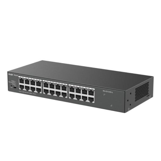 Switch Ruijie RG-ES124G-L 24 Puertos Gigabit L2 Montaje en Rack