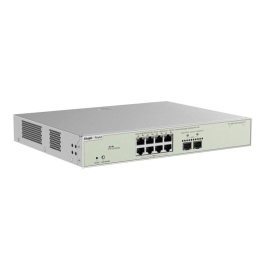 Switch Ruijie RG-NBS3100-8GT2SFP L3 8 Puertos RJ45 Hi-PoE y 2 SFP Cloud