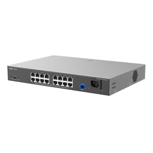 Switch Ruijie Reyee E-lighten 16x RJ45 Gigabit PoE Cloud Layer2 1x SC 1G
