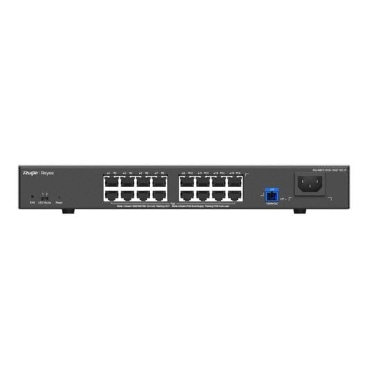 Switch Ruijie Reyee E-lighten 16x RJ45 Gigabit PoE Cloud Layer2 1x SC 1G