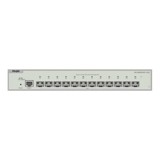 Switch Ruijie RG-NBS5500-12XS 12x SFP+ 10Gbps L3 Gestión Cloud y Rack