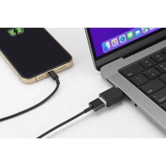 Adattatore USB-C a USB-A Kensington CA1010 Nero 5Gbps 3A Plug & Play