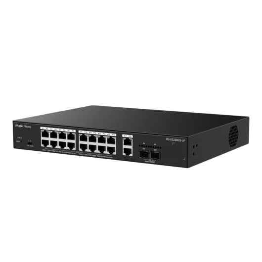 Switch Ruijie RG-ES220GS-LP 18 Ports Gigabit PoE+ Rackmontage Managed