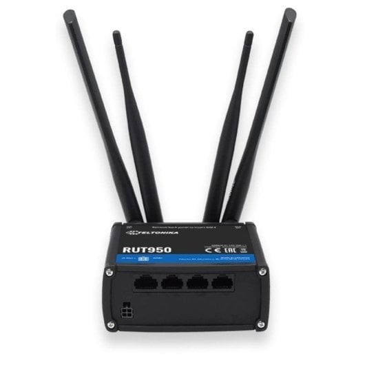 Router Teltonika RUT950 4G LTE Dual SIM 150Mbps Segurança Industrial