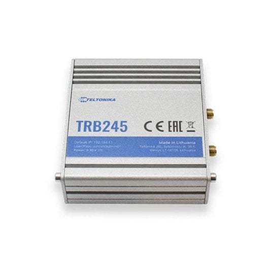 Passerelle Teltonika TRB245 RS-232/485 LAN 4G LTE Gris SNMP NAT VLAN QoS