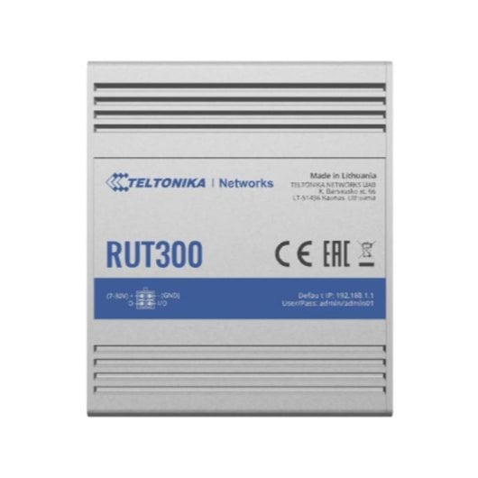 Router Teltonika RUT300 Ethernet WAN Fast Ethernet 5 puertos VLAN y QoS