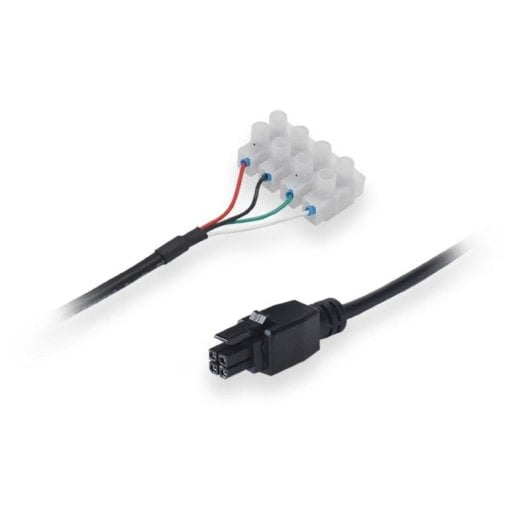 Cable de alimentación interna Teltonika 058R-00229 2 m macho negro recto